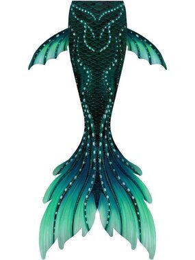 Mermaid Swimming Tails & Costume Set for Adults & Teens - Fun Bathing Suits